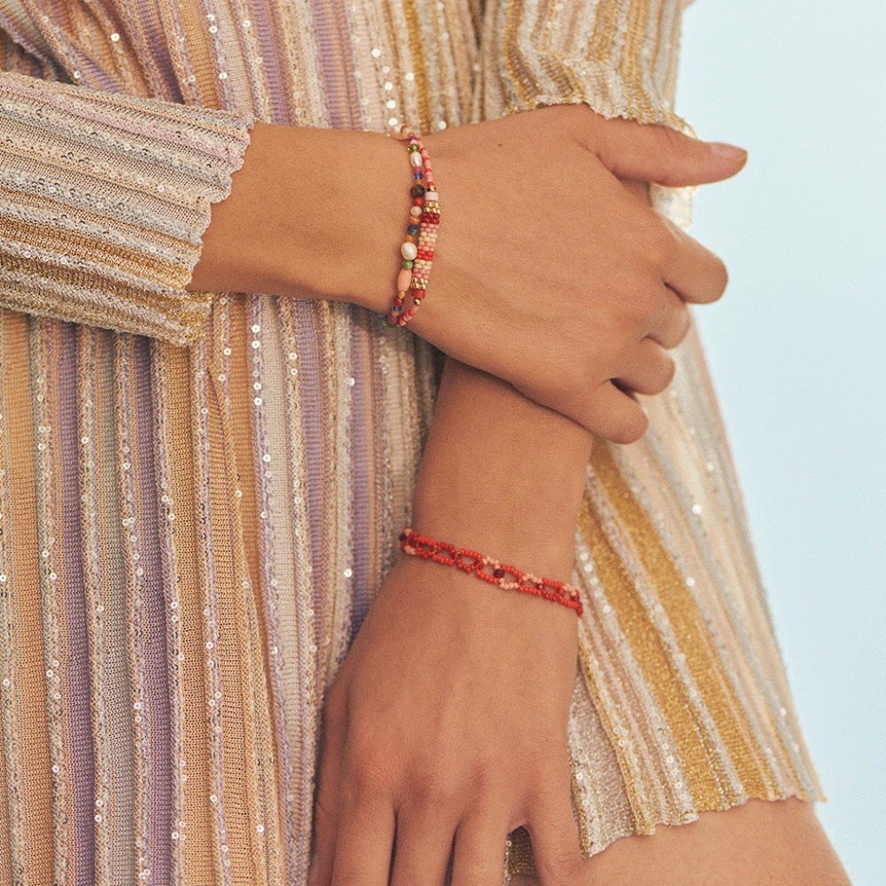 Anni Lu - Tattoo Bracelet - Red